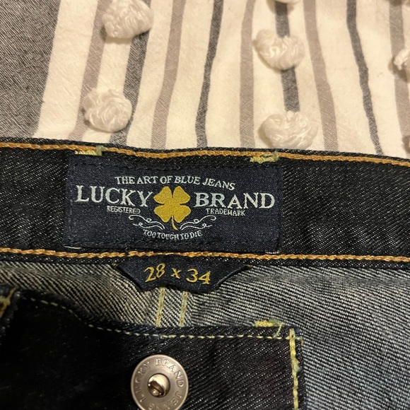 RARE LUCKY 🍀 BRAND NEW W/ TAGS 🏷 227 SLIM BOOT 28x34 JEANS - Picture 9 of 11